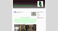 Desktop Screenshot of greenlightpalletandrecycling.com